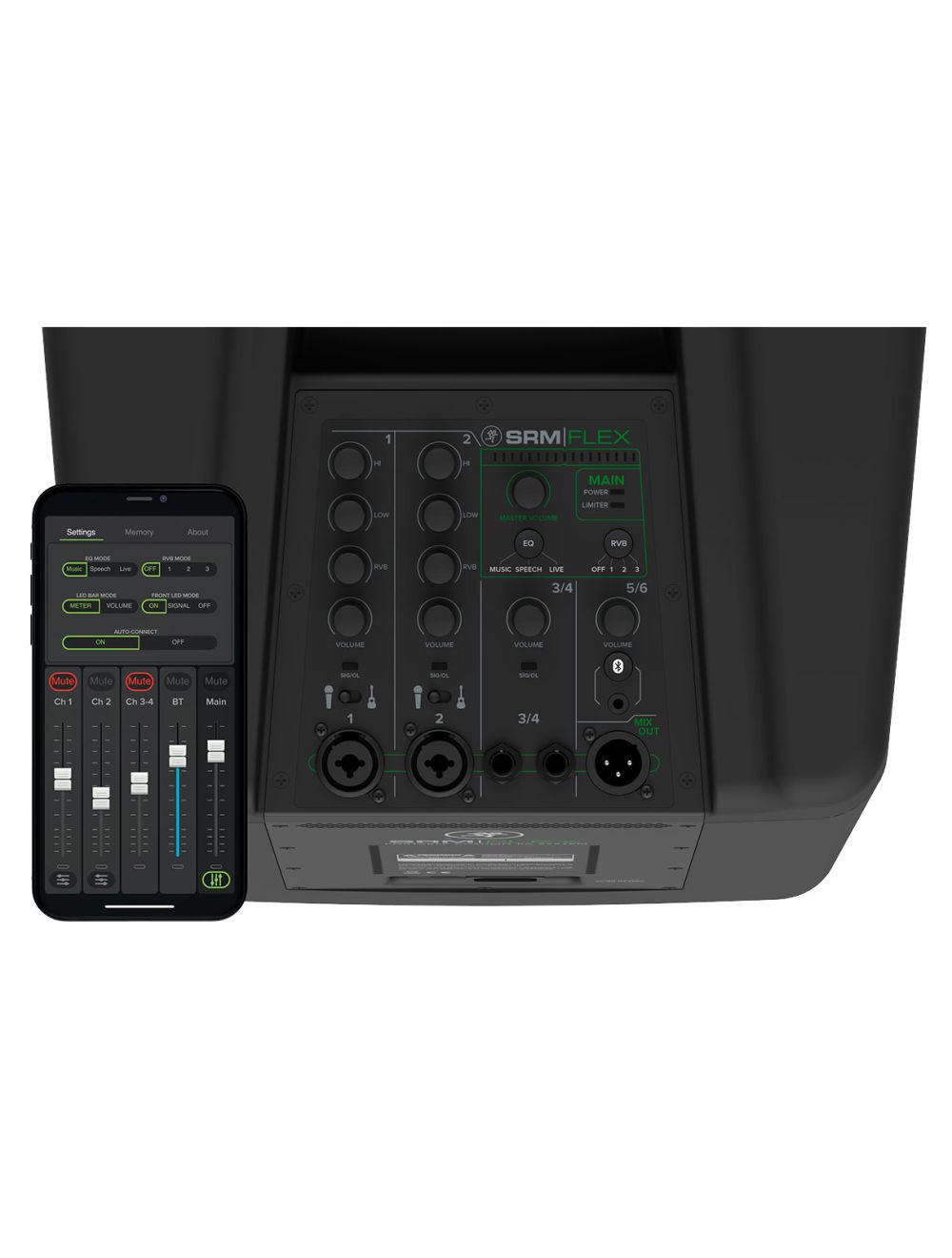 Mackie SRM-Flex Powered Column Array