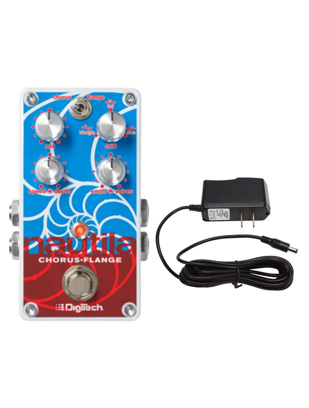Digitech Nautila + 9V Power Supply