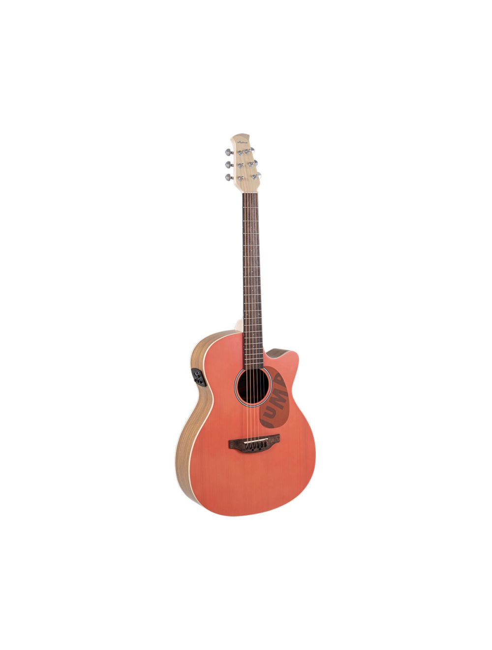 Ovation Applause Jump OM Cutway A/E Guitar - Peach