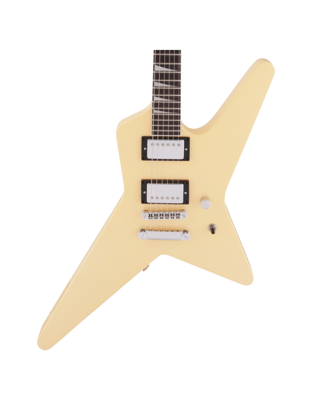 Used Jackson JS Series Signature Gus G. Star JS32T - Ivory w/ Amaranth FB