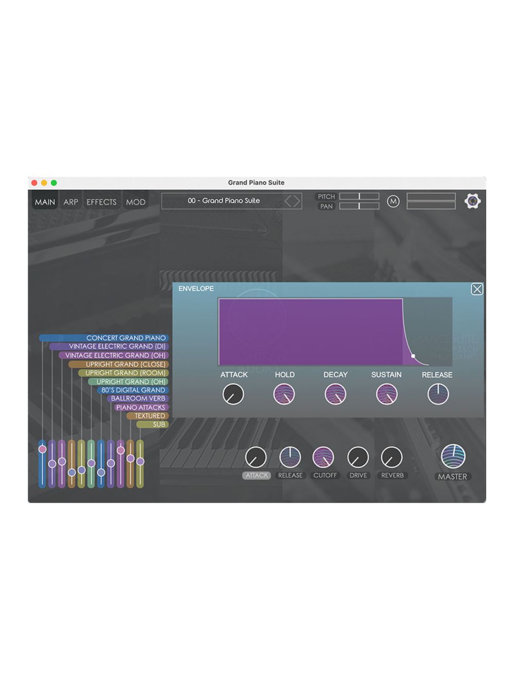 Nightfox Audio Grand Piano Suite