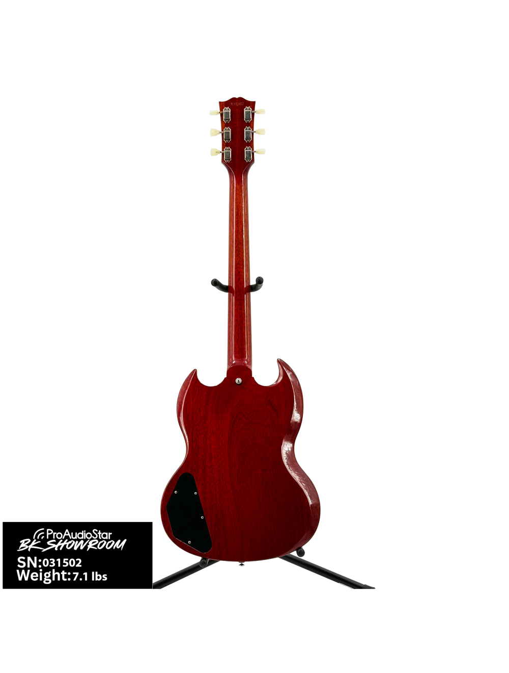 Used Gibson Custom Shop '61 Reissue SG Standard w/Bigsby - Heritage Cherry