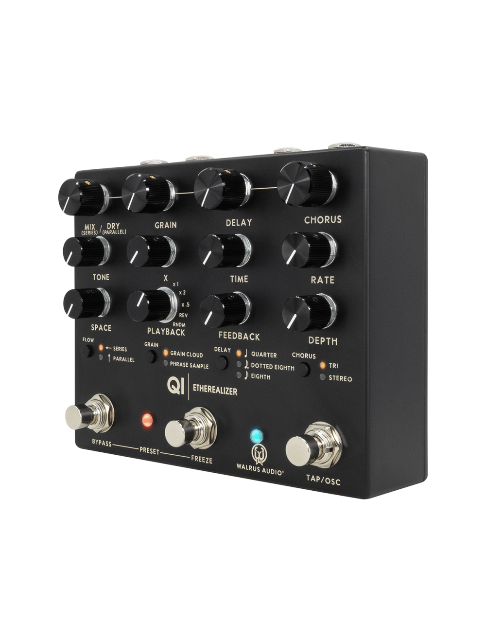 Walrus Audio Qi Etherealizer Multi Effect Pedal - Black - Open Box
