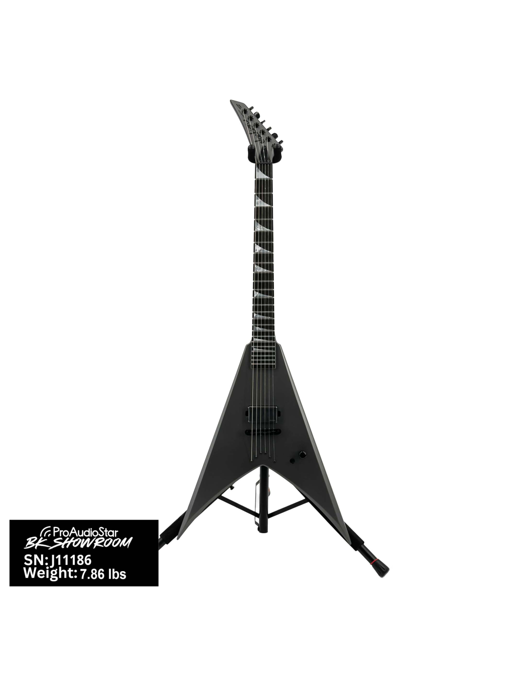 Jackson Custom Shop Special Edition King V 1H - Satin Pewter