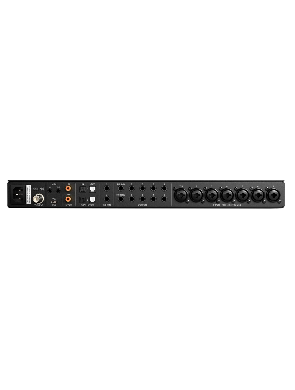 Solid State Logic SSL 18 Audio Interface