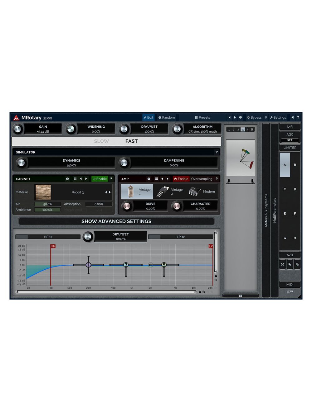 Melda MRotary Speaker Cabinet Simulation