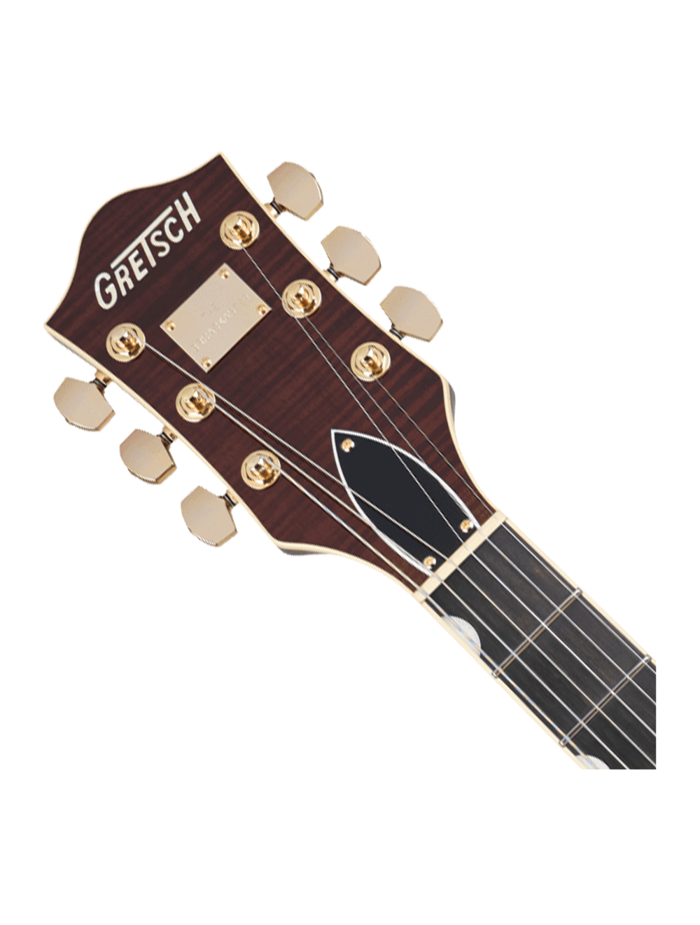 Gretsch Broadkaster Jr. LX Figured CB w/ String-Thru Bigsby - Caramel Dawn