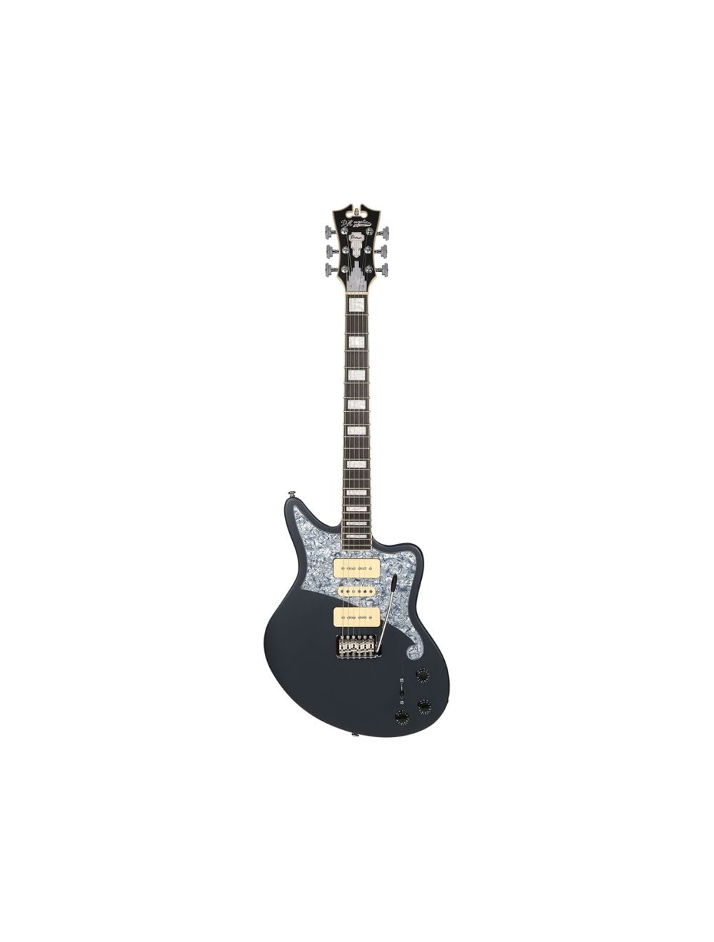 D'Angelico Premier Bob Weir Bedford Electric Guitar- Matte Stone