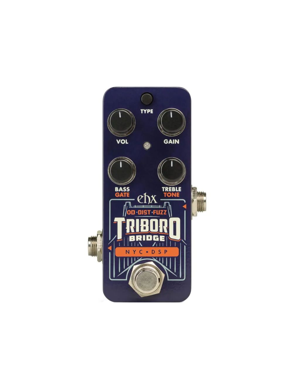 Electro-Harmonix Pico Triboro Bridge Overdrive/Fuzz/Distortion Pedal - Open Box