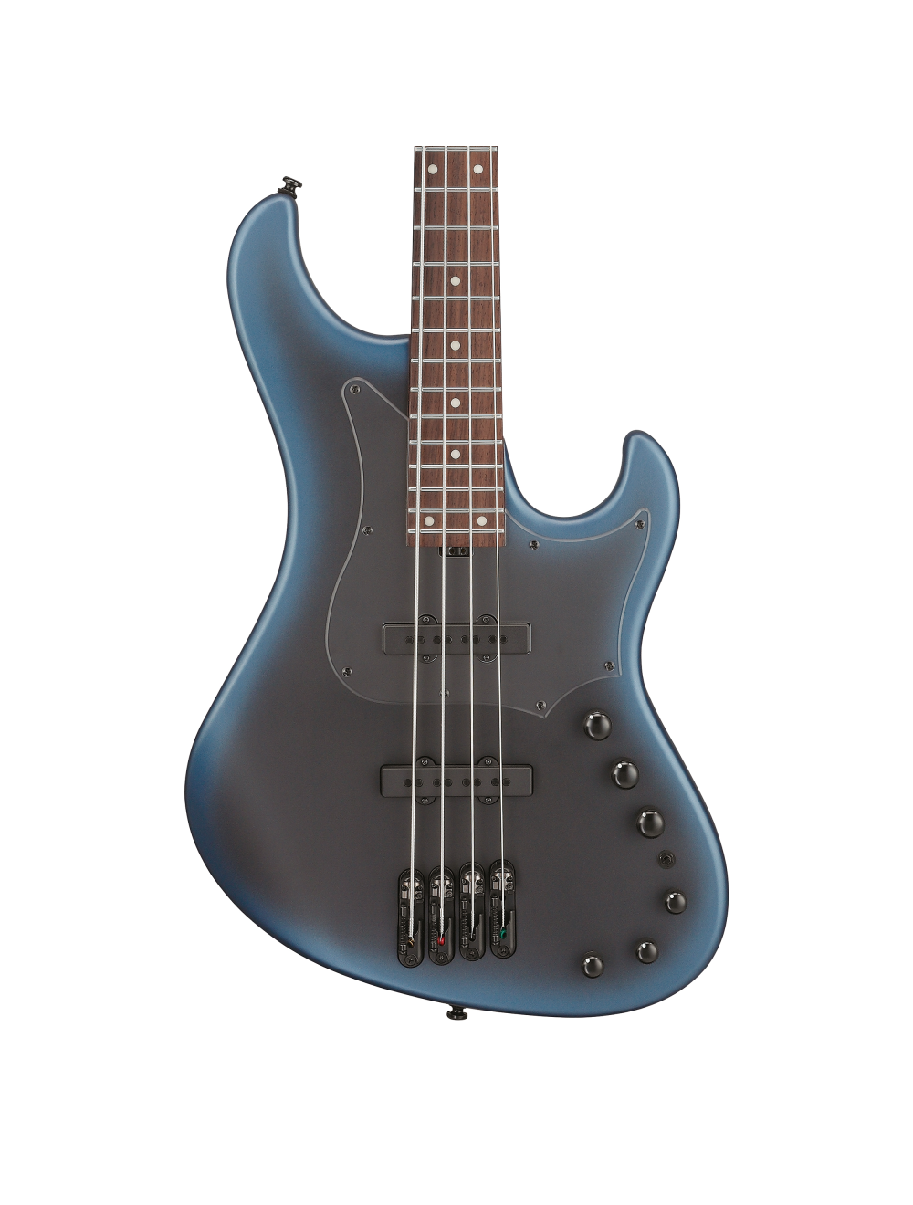 Used Ibanez MDM1000 MDM 4-String Bass Guitar w/Bag - Midnight Arctic Ocean Matte