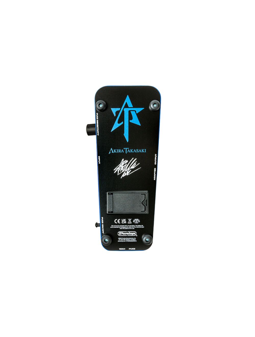 Dunlop AT95 Akira Takasaki Signature Cry Baby Fuzz Wah Pedal