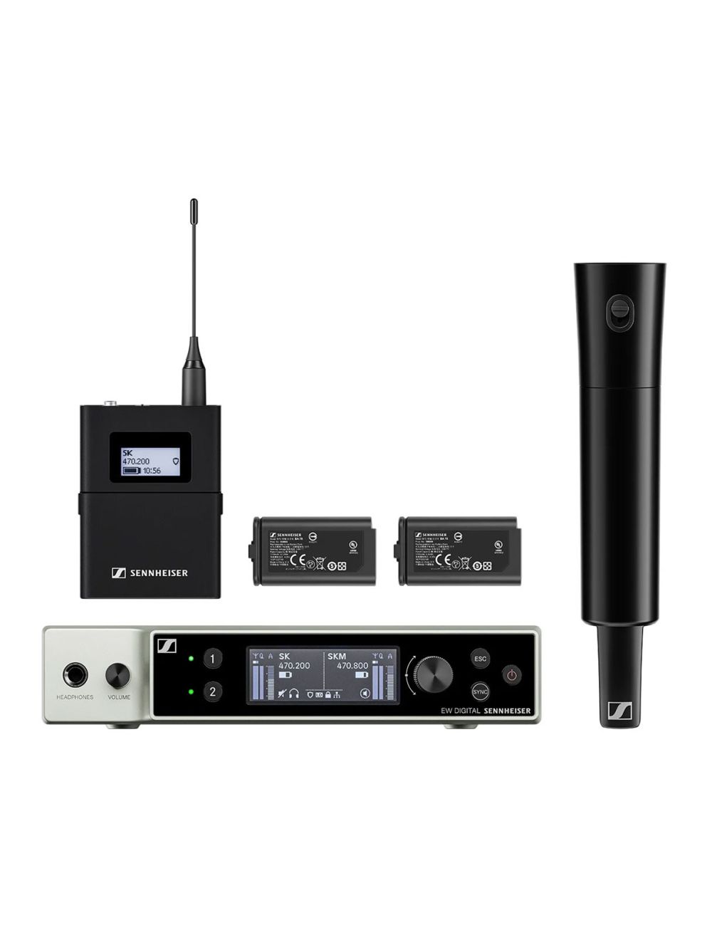 Sennheiser EW-DX SK / SKM-S BASE SET (Band R1-9) (Open Box)