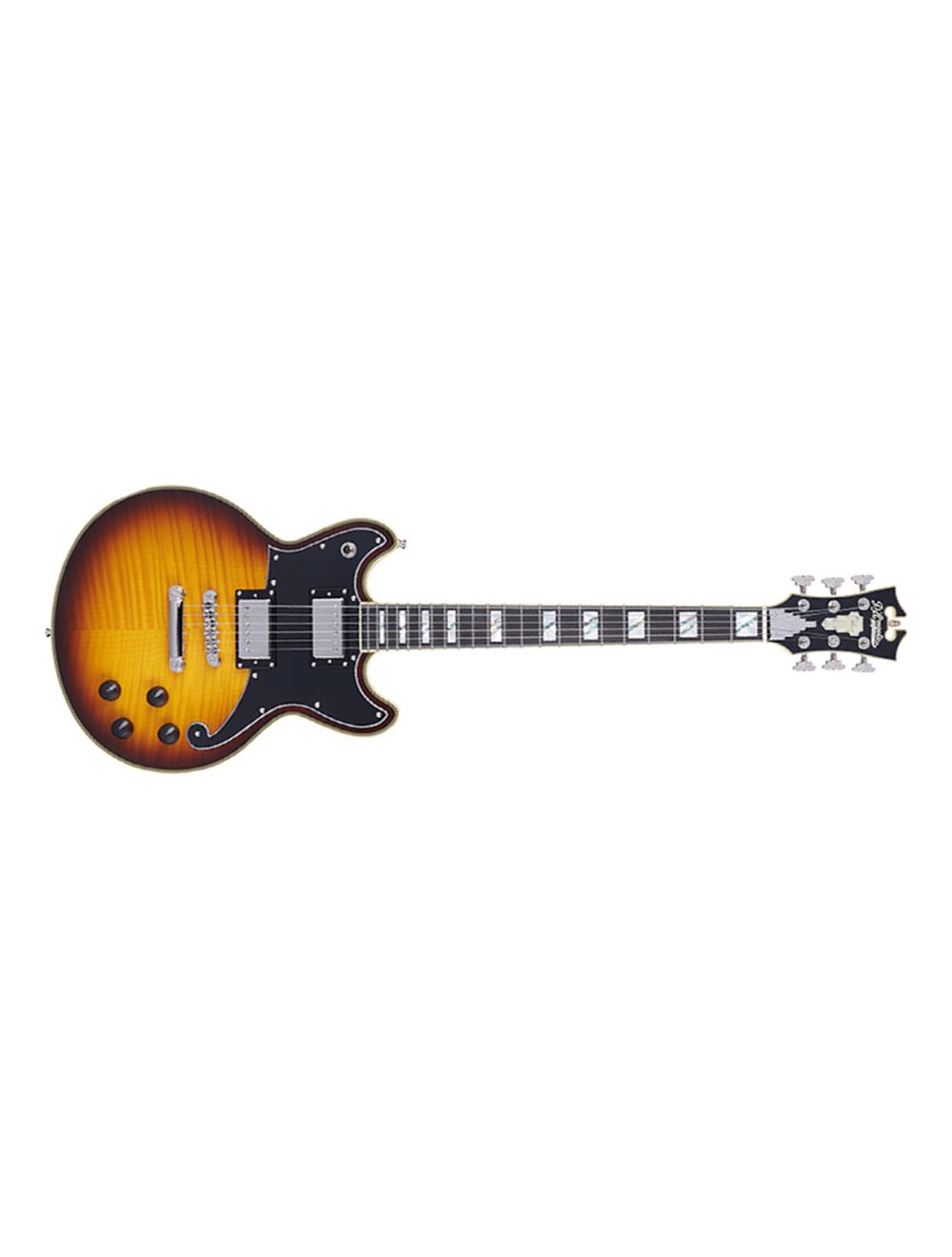 D'Angelico Deluxe Brighton - Vintage Sunburst - Open Box