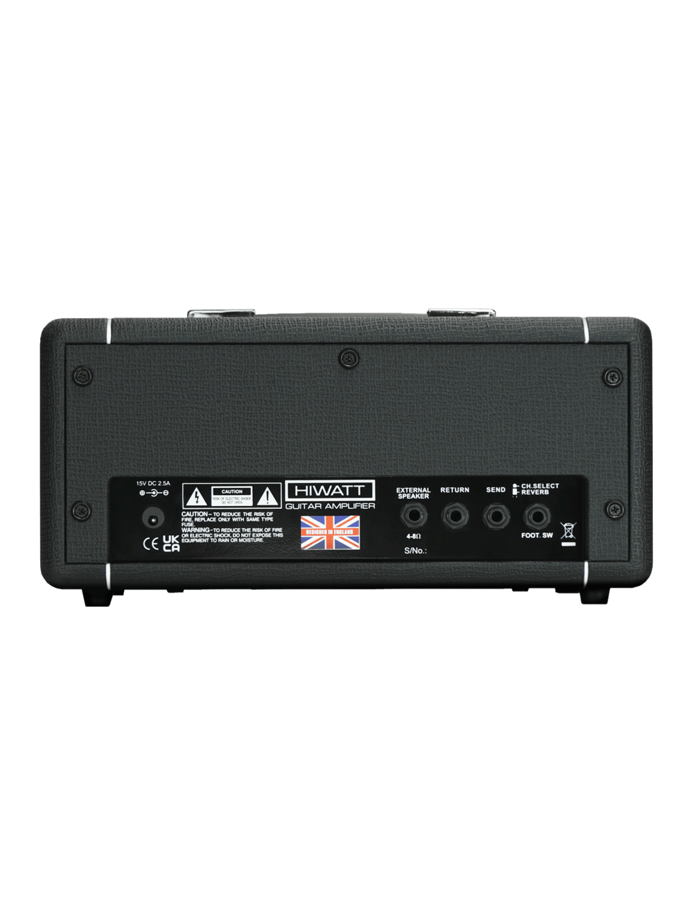 Hiwatt Leeds 25R 25-Watt Guitar Amplifier Head - Black