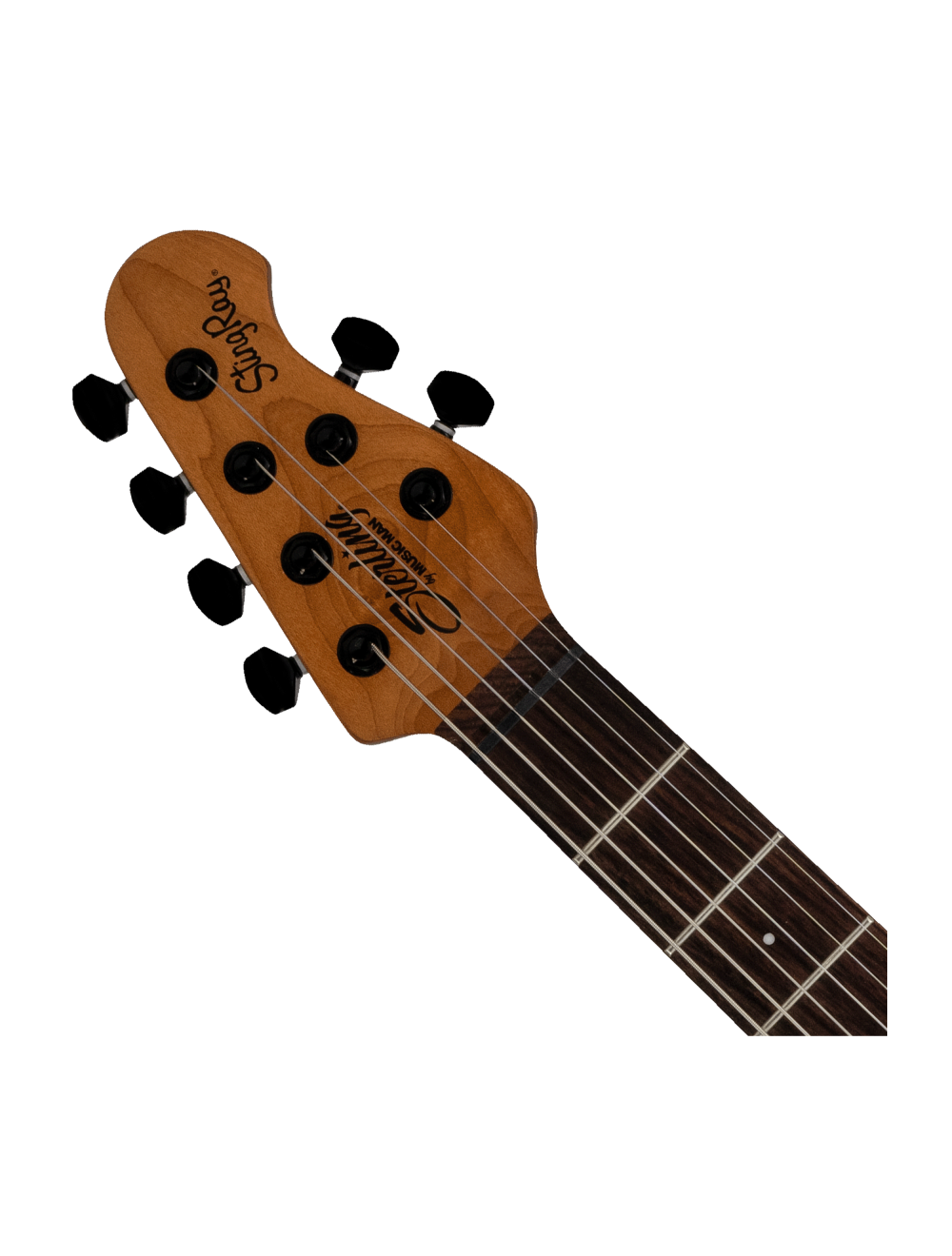 Sterling by Music Man Fluff Signature Stingray Guitar - Rula Thumb Red Open Box