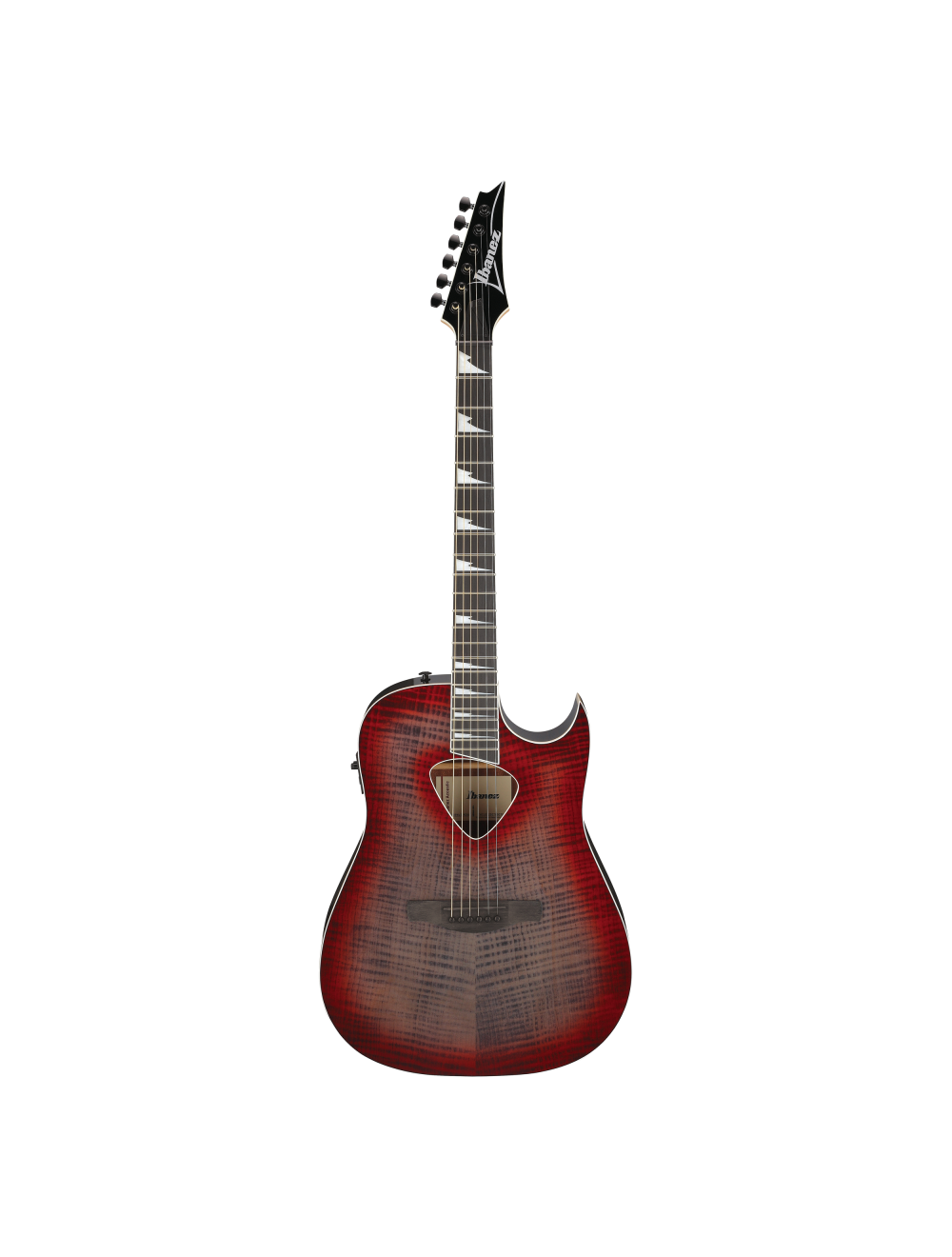 Ibanez ALT50FA Acoustic-Electric Guitar - Red Doom Burst High Gloss