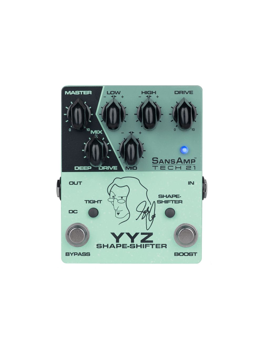 ベース TECH21 SansAmp YYZ SHAPE-SHIFTER Amazon.com: Tech 21 YYZ Geddy Lee Shape-Shifter Signature