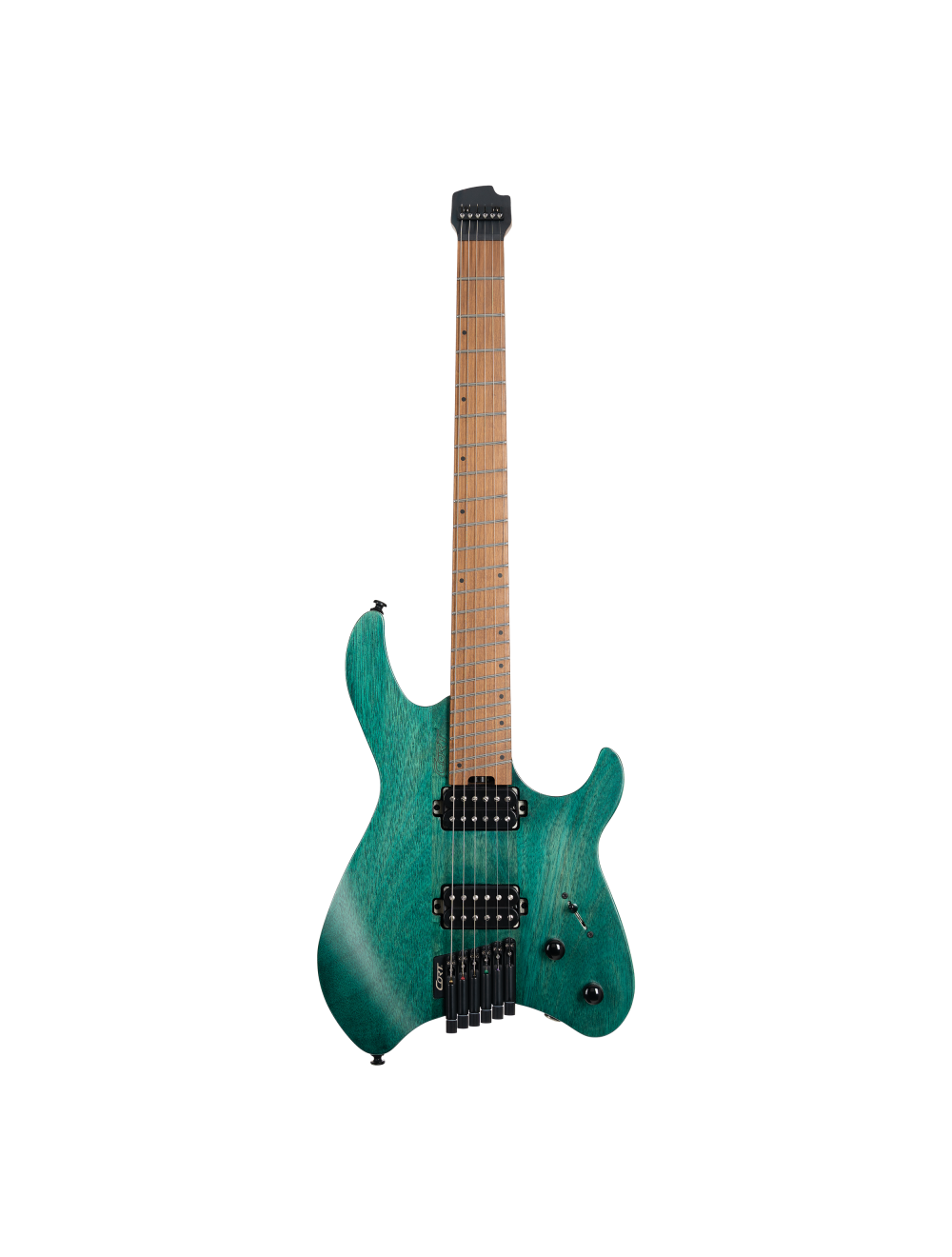 Cort Space G6 Multi-Scale Electric Guitar - Turquoise - Open Box