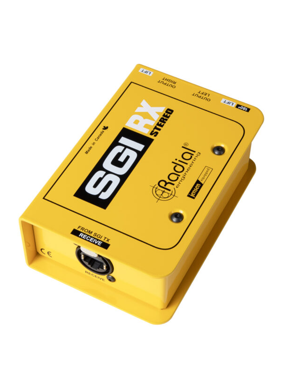 Radial SGI Stereo - RX Instrument Line Driver