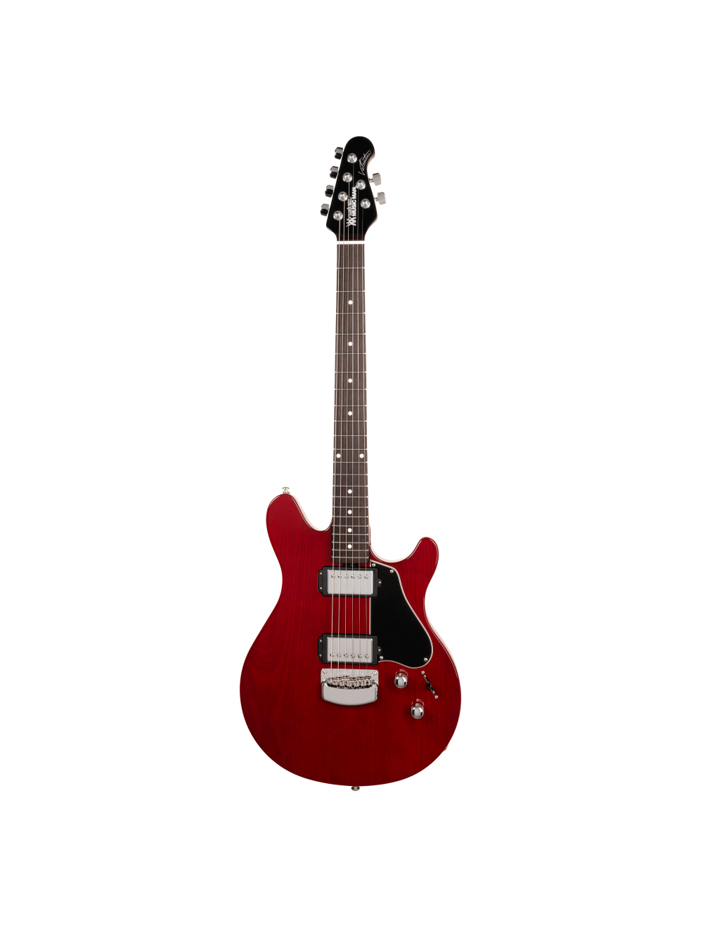 Ernie Ball Music Man Valentine HH Electric Guitar - Cherry