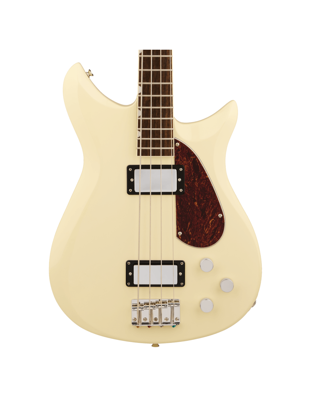 Used Gretsch Electromatic CVT Double-Cut Bass Guitar - Vintage White