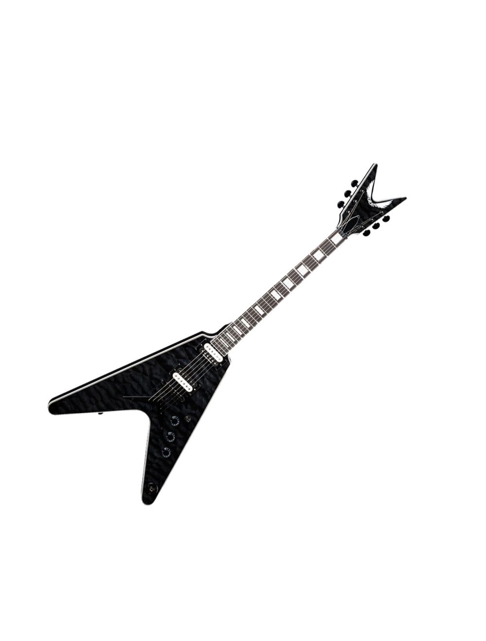 Dean V Select Quilt Top Trans Black VSELQMTBK