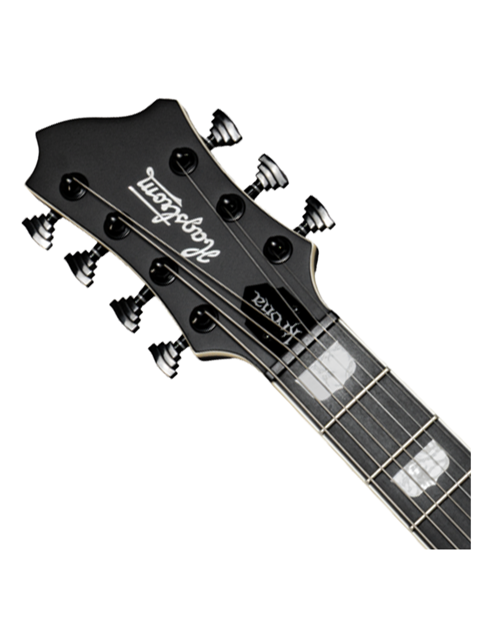 Hagstrom Krona 7 Single Cut 7-String Electric Guitar - Burnt Charcoal