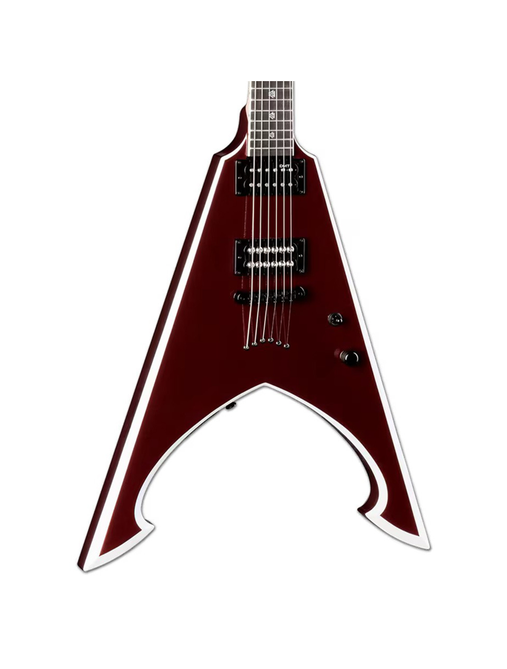 Dean USA Michael Amott Tyrant Signature Guitar - Burgundy/White