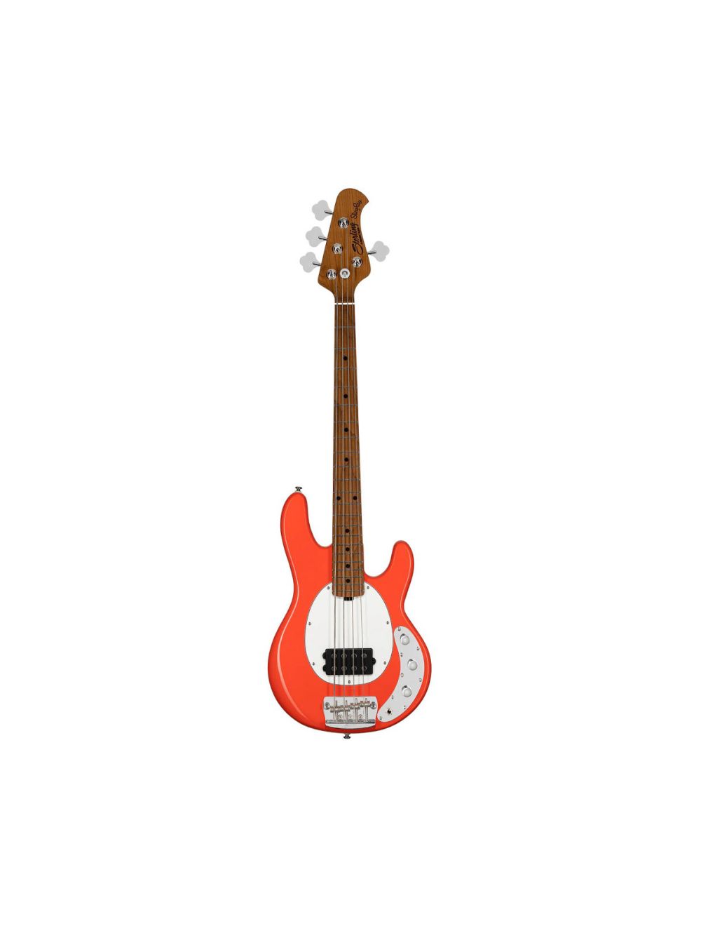 Sterling by Music Man StingRay Short Scale RAYSS4 - Fiesta Red