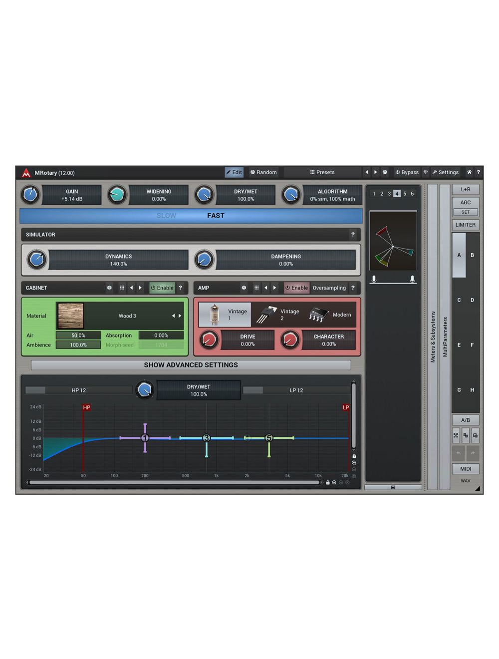 Melda MRotary Speaker Cabinet Simulation