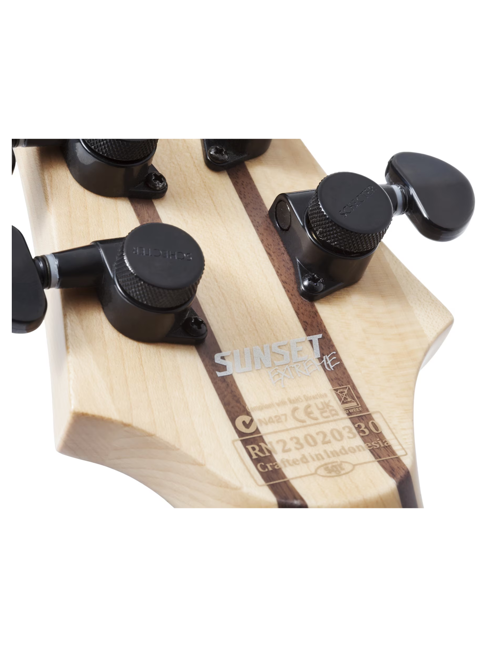 Schecter Sunset-6 Extreme Electric Guitar - Scarlet Burst