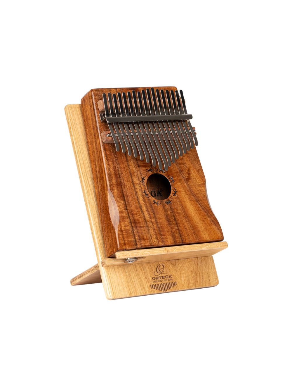 Ortega Guitars OKBST Wooden Kalimba Table Display Stand