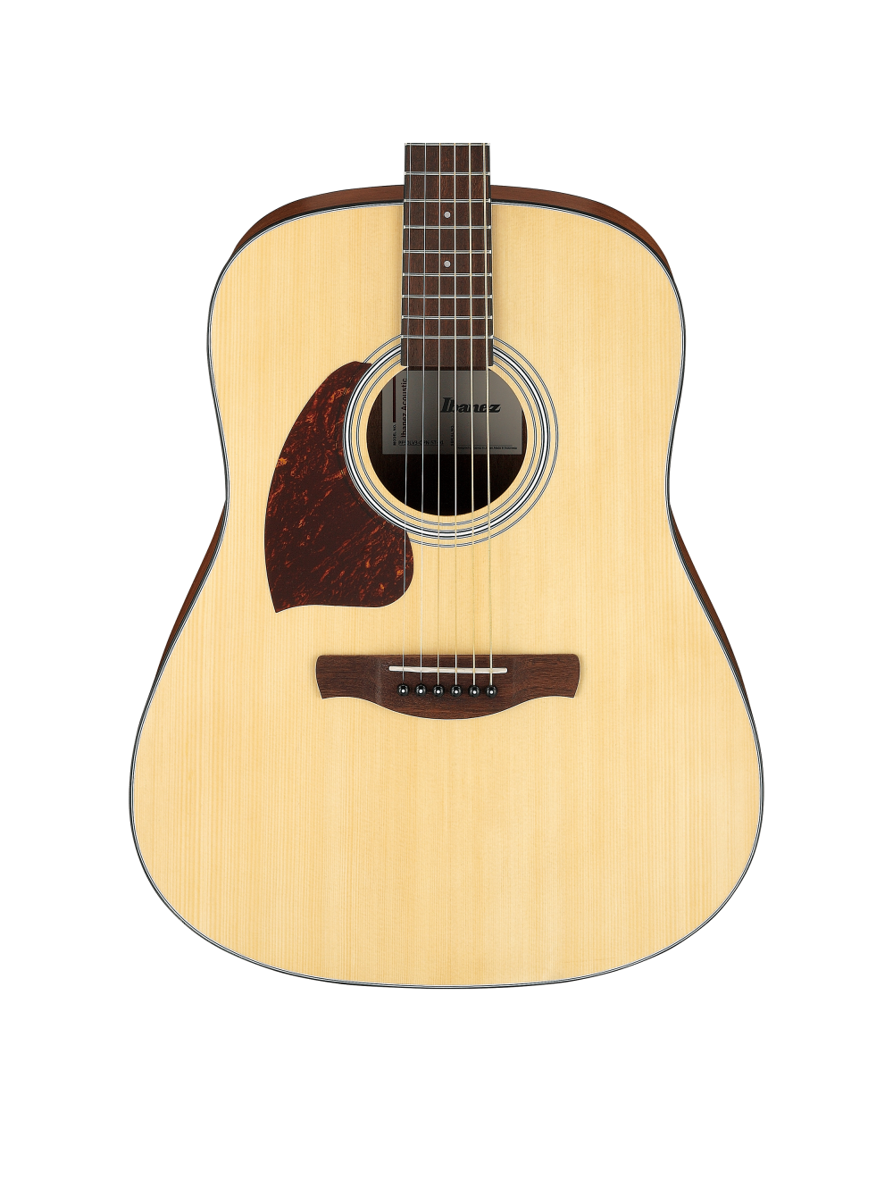 Ibanez PF50L Left-Handed Dreadnought Acoustic Guitar - Open Pore Natural