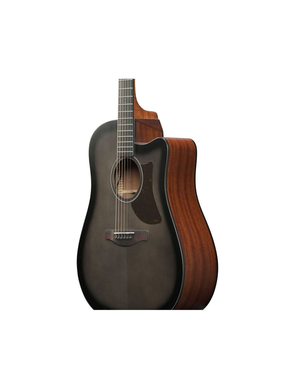 Ibanez AAD50CETCB Advanced Acoustic A/E Guitar - Transparent Charcoal Burst