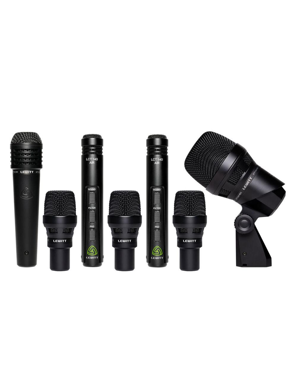 Lewitt BEATKITPRO 7-Piece Premium Drum Mic Kit - Open Box