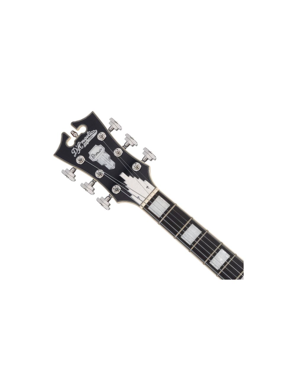 D'Angelico Premier SS Electric Guitar w/Gig Bag - Dark Iced Tea Burst