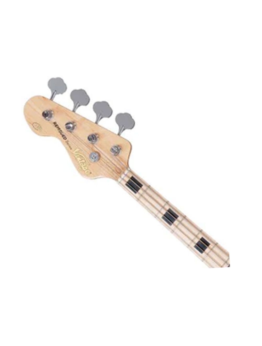 Vintage Icon Series VJ74M Bass Left Handed - Natural