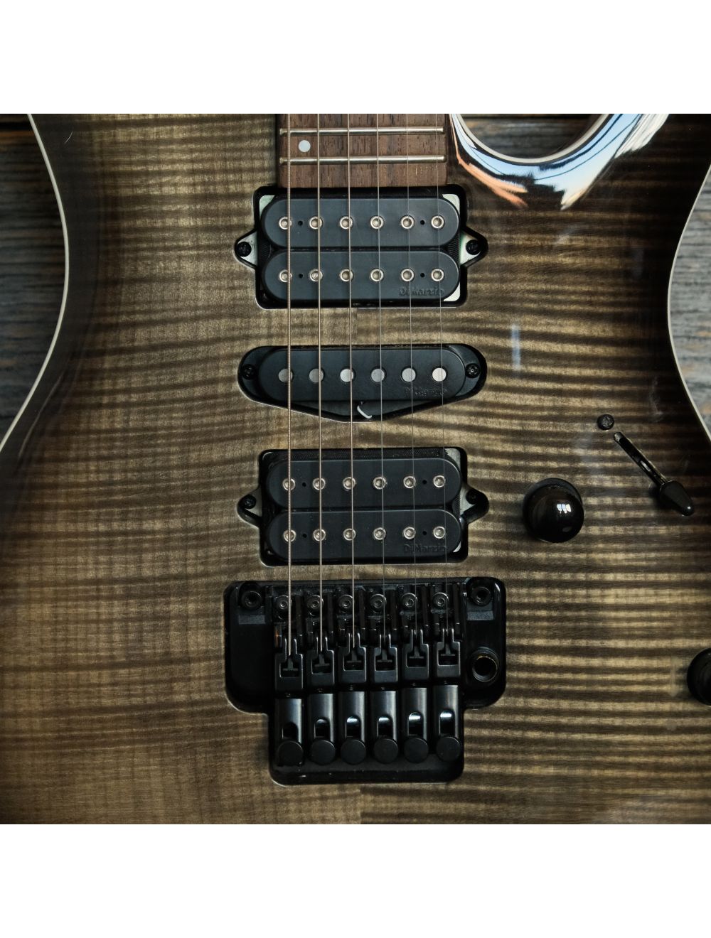 Used Ibanez Kiko Loureiro Signature KIKOSP3 Guitar - Grey Top w/Case