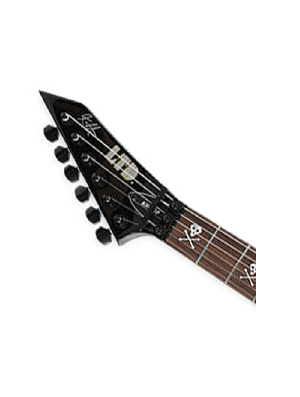 ESP LTD KH-602 Kirk Hammett Left Handed Guitar - Black