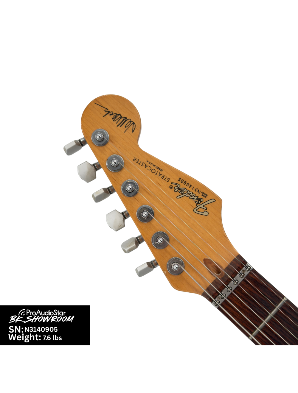 Used Fender 1993 Jeff Beck Signature Stratocaster - Purple