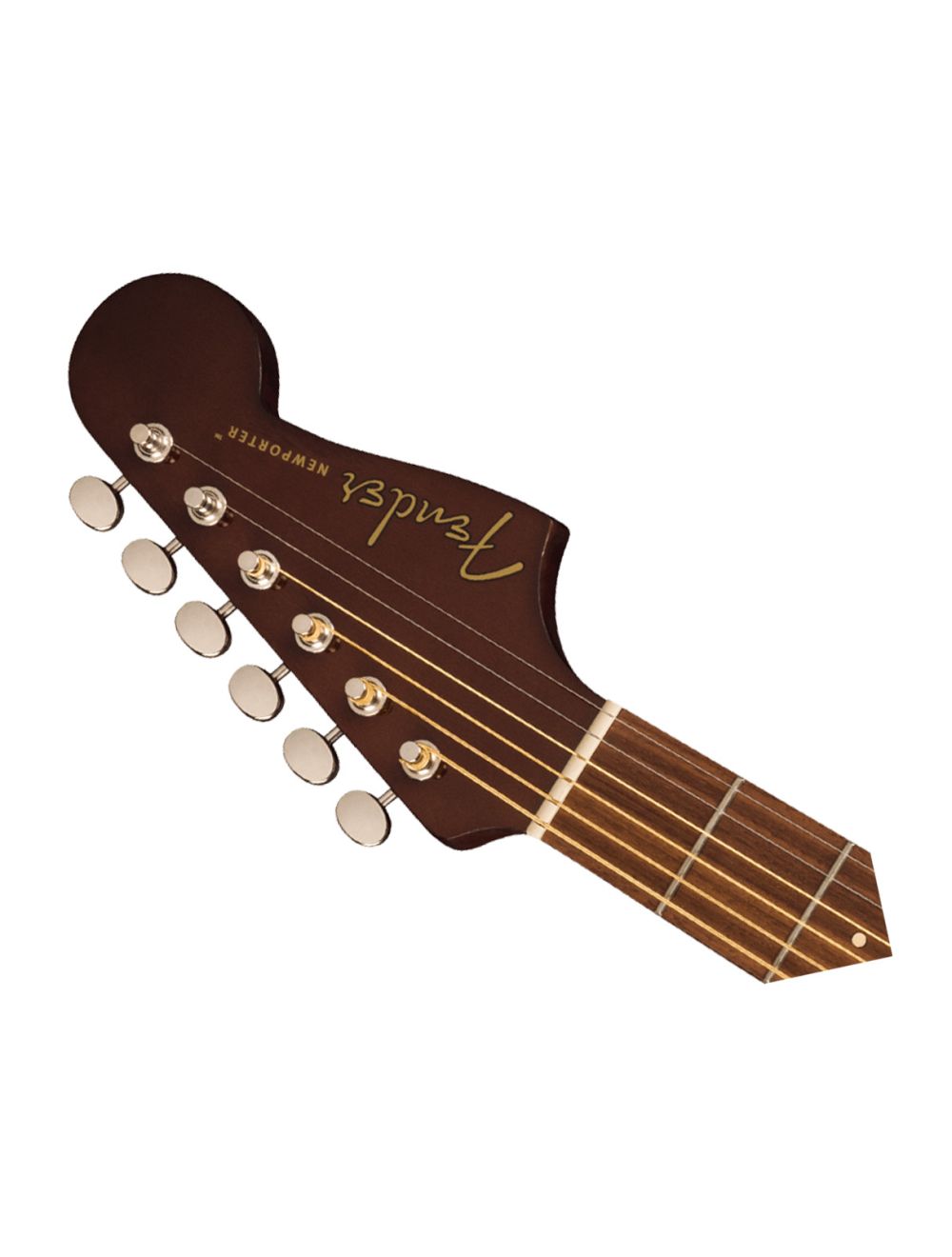 Used Fender Newporter Player A/E Guitar - Natural w/ Walnut FB