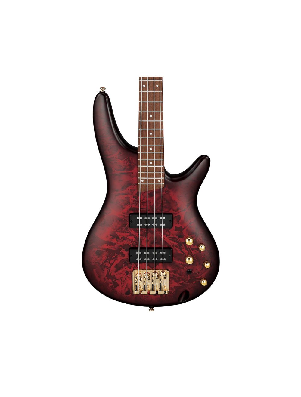 Used Ibanez SR300EDXWZM SR Standard Bass Guitar - Wine Red Frozen Matte