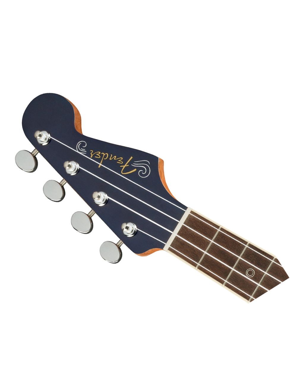 Used Fender Dhani Harrison Uke - Sapphire Blue w/ Walnut FB