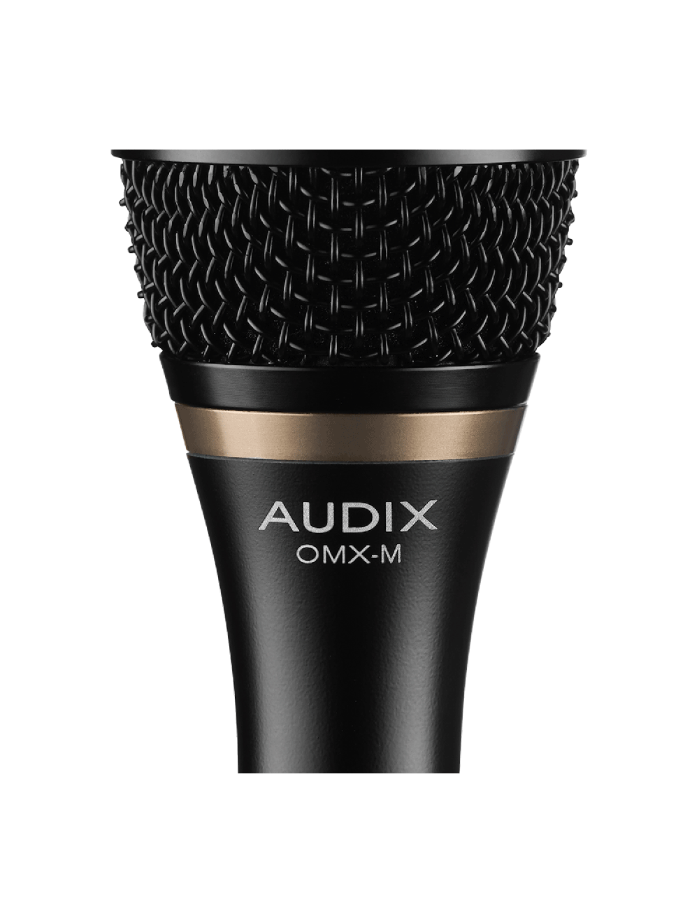 Audix OMX-M Dynamic Vocal Microphone - Black/Brown-Gold
