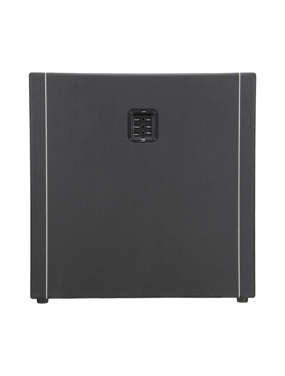 Hiwatt Custom Shop SE212115CF Super HI Handwired 550W 2x12/1x15 Cabinet - Black