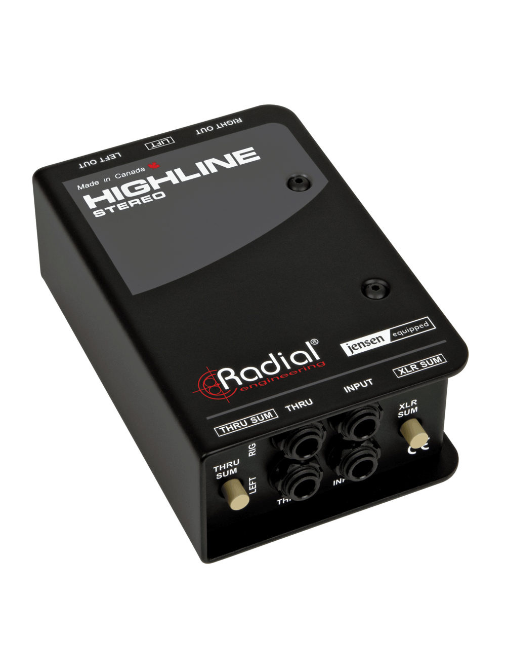 Radial Highline Stereo Line Isolator - Open Box