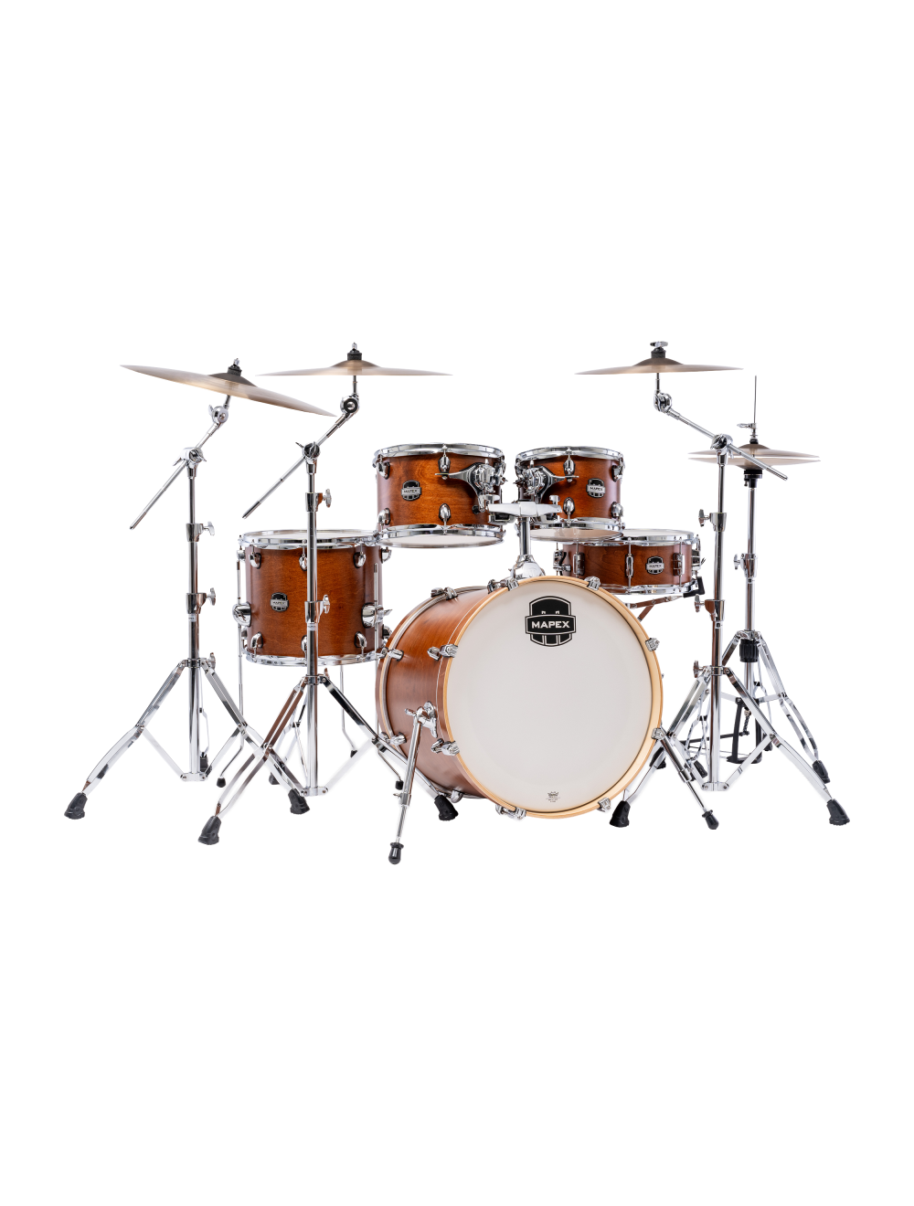 Mapex Mars Maple Fusion 5-Piece Shell Pack w/20" Kick & Snare - Cortado Satin