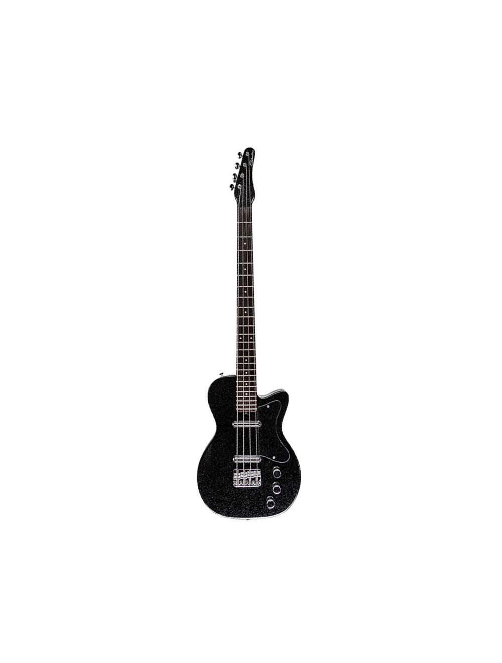 Silvertone electric bass guitar on sale