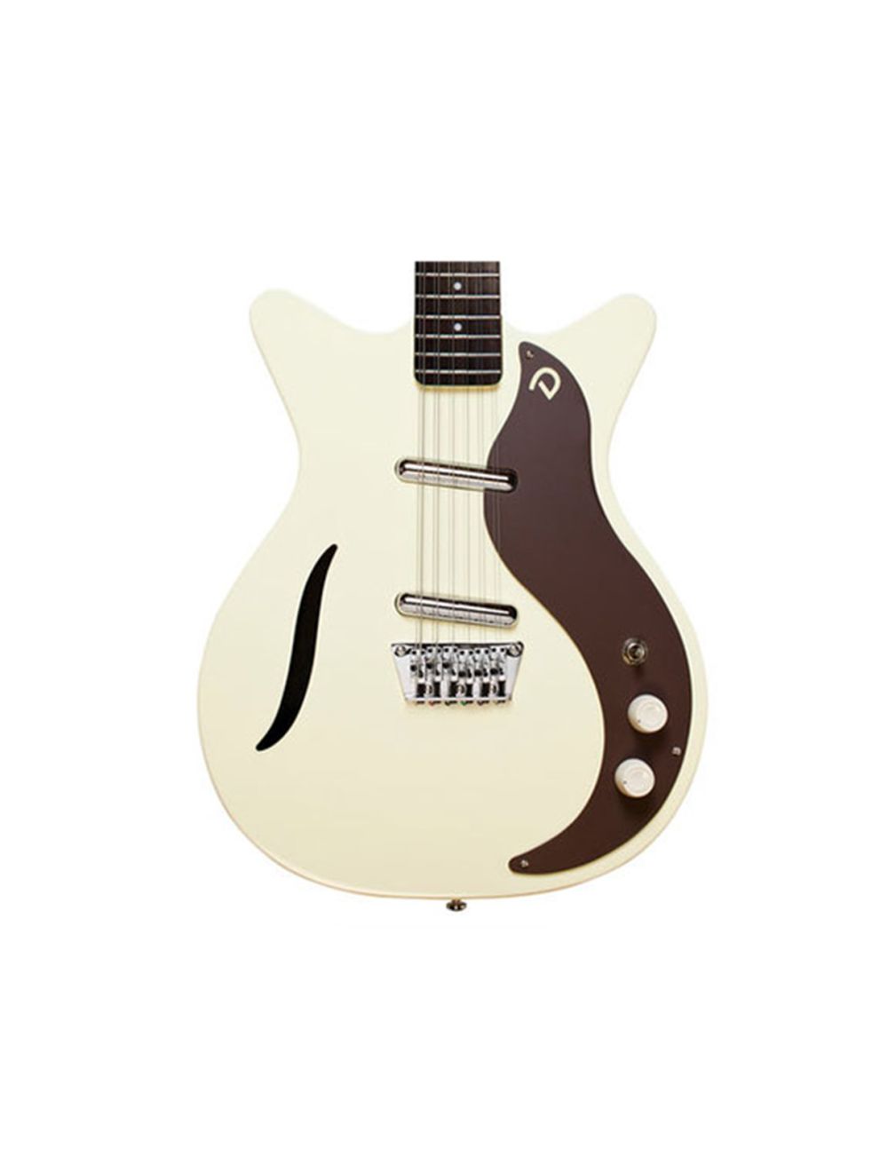 Danelectro 59 Vintage 12 String Electric Guitar - Vintage White - Open Box