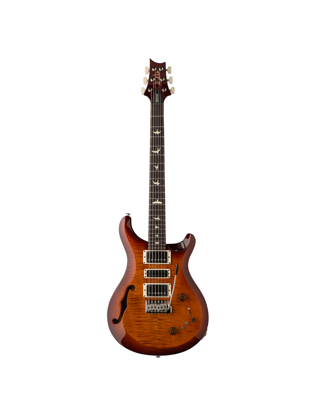 PRS S2 Special Semi-Hollow Electric Guitar - Dark Cherry Sunburst